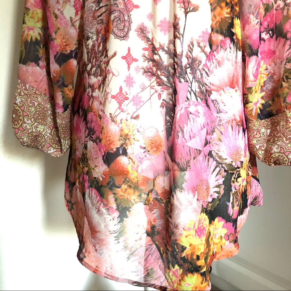 Fig And Flower | Floral Print Top